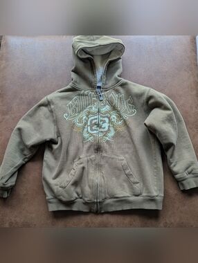 Retro Boys Billabong Zip Up Hoodie